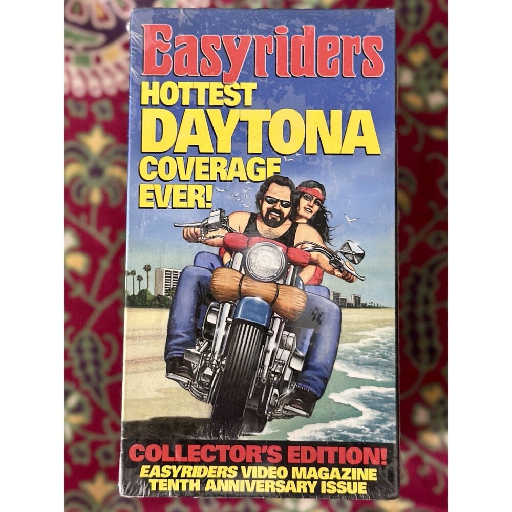 Easyriders #40 NOS Daytona Coverage Collectors Edition 10th Anni VHS Moto 96-97